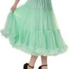 New In Banned 50's Petticoat Long Mint Color