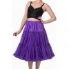 Banned 50's Petticoat Long Purple
