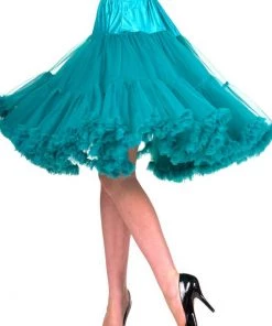 New In Banned 50's Petticoat Long Teal