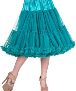 New In Banned 50's Petticoat Long Teal