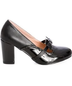 Banned My Sharona 60's Heels Black