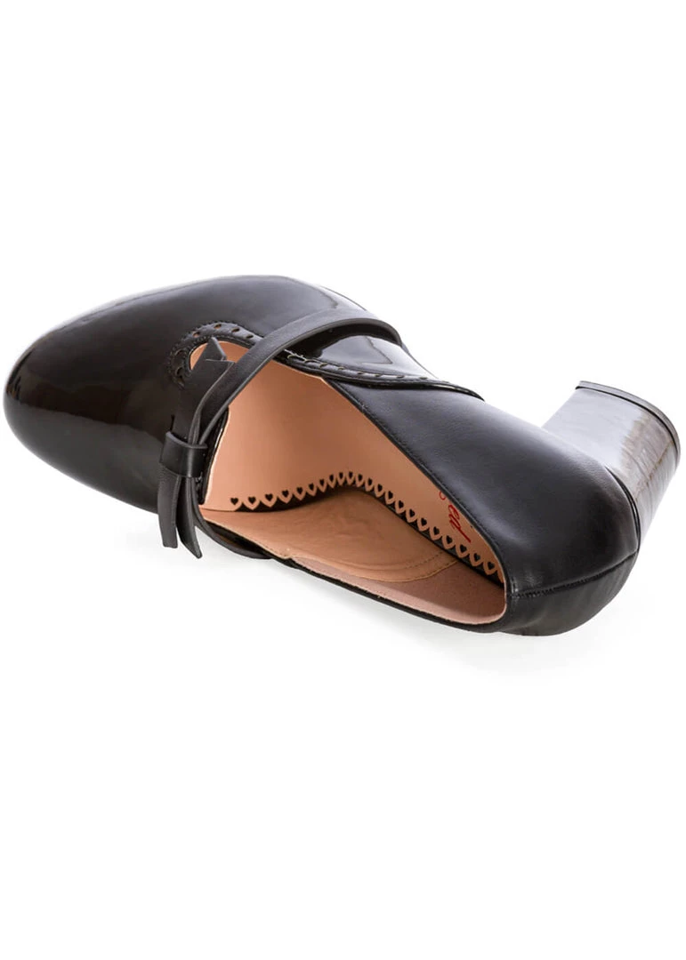 Banned My Sharona 60's Heels Black