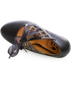 Banned Twilight Time Spiderweb 50's Pumps Black New In