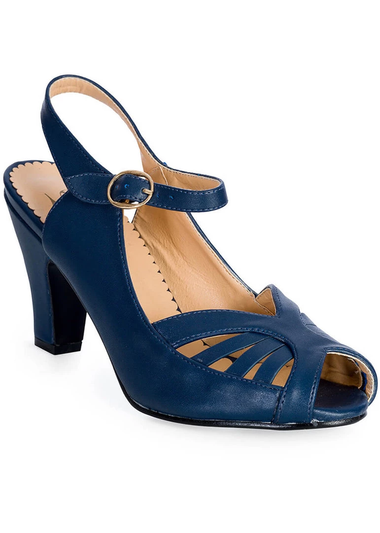 Banned Regatta Kelly Lee 40's Sandals Pumps Navy