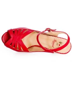 Banned Regatta Kelly Lee 40's Sandals Pumps Red New In