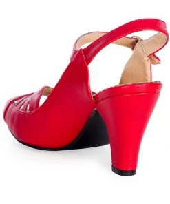 Banned Regatta Kelly Lee 40's Sandals Pumps Red New In