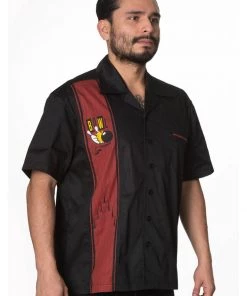 New In Banned Men Ellie Bowling Shirt