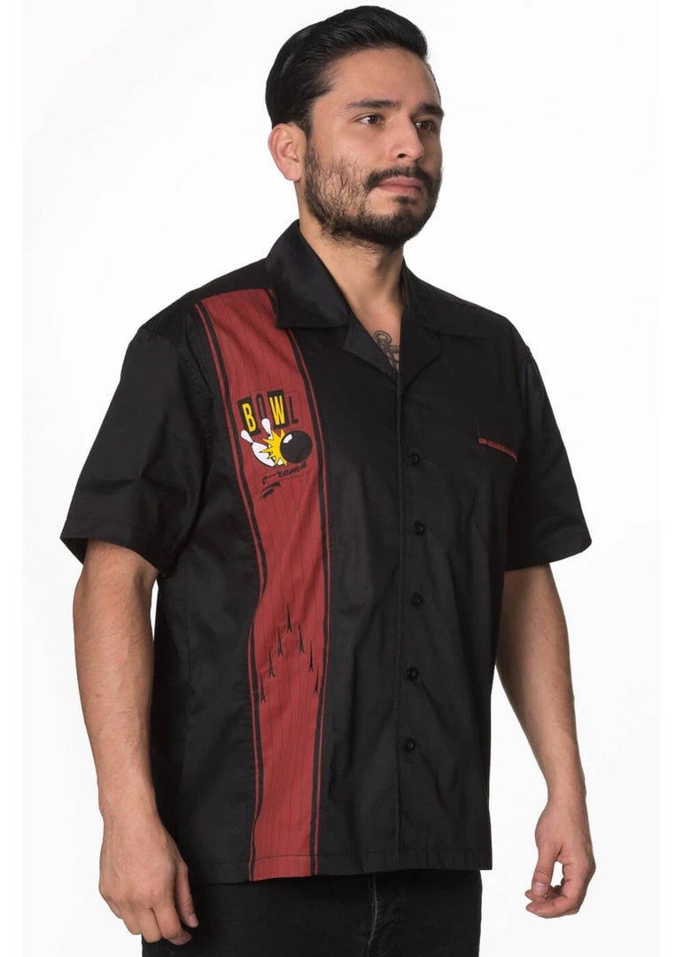 New In Banned Men Ellie Bowling Shirt