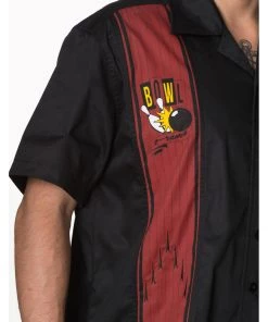 New In Banned Men Ellie Bowling Shirt