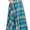 Banned Treat Me Tartan 50's Swing Skirt Mint