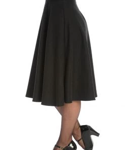 Banned I'm Yours 50's Swing Skirt Black