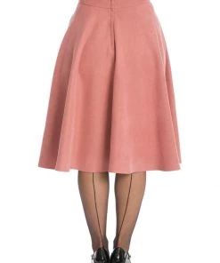 Banned I'm Yours 50's Swing Skirt Old Pink New In