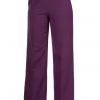 Banned Party On 40's Pantalon Trousers Aubergine New In