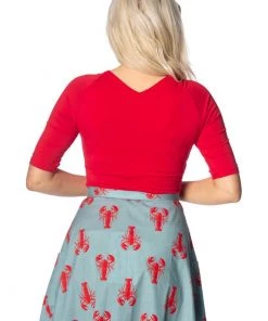 Banned Betty 50's Top Red