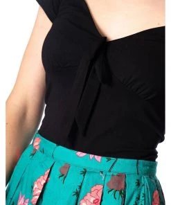 New In Banned Bow Wow 50's TopĀ Black