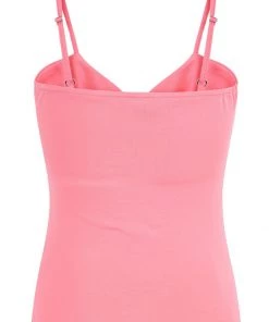 New In Banned Wrap Front 50's Top Coral