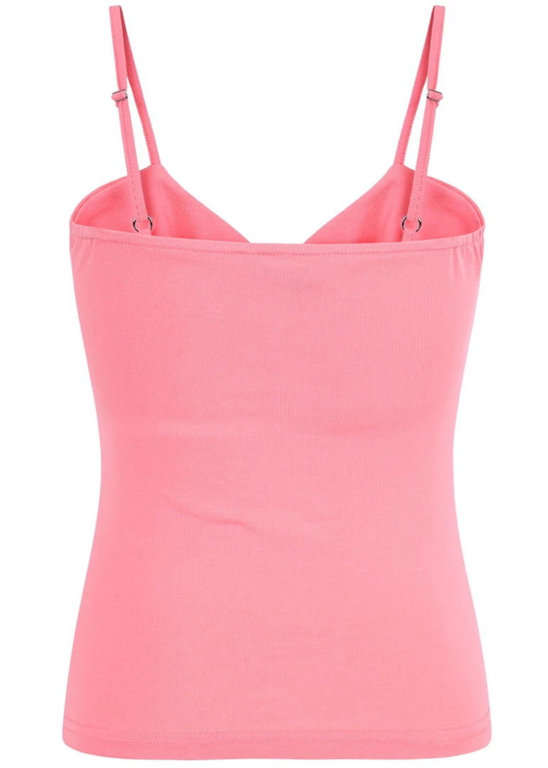 New In Banned Wrap Front 50's Top Coral