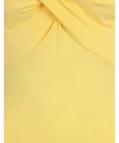 New In Banned Wrap Front 50's Top Yellow