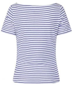 Banned Italy Sail Stripe 60's Top Blue New In
