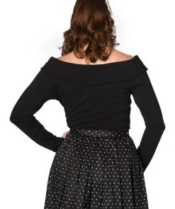 Banned Bardot Love 50's Top Black New In