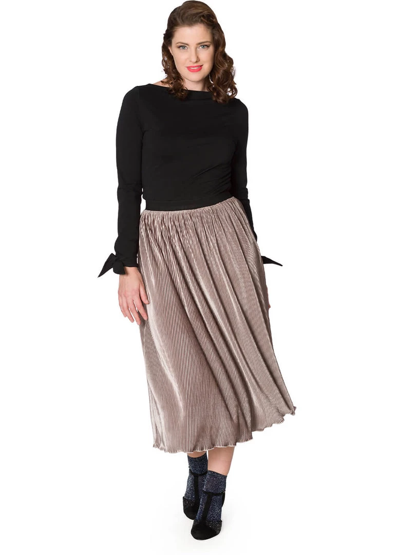 Banned Bow 60's Top Black New In