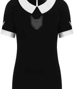 Banned Darkness Cat Top Black New In