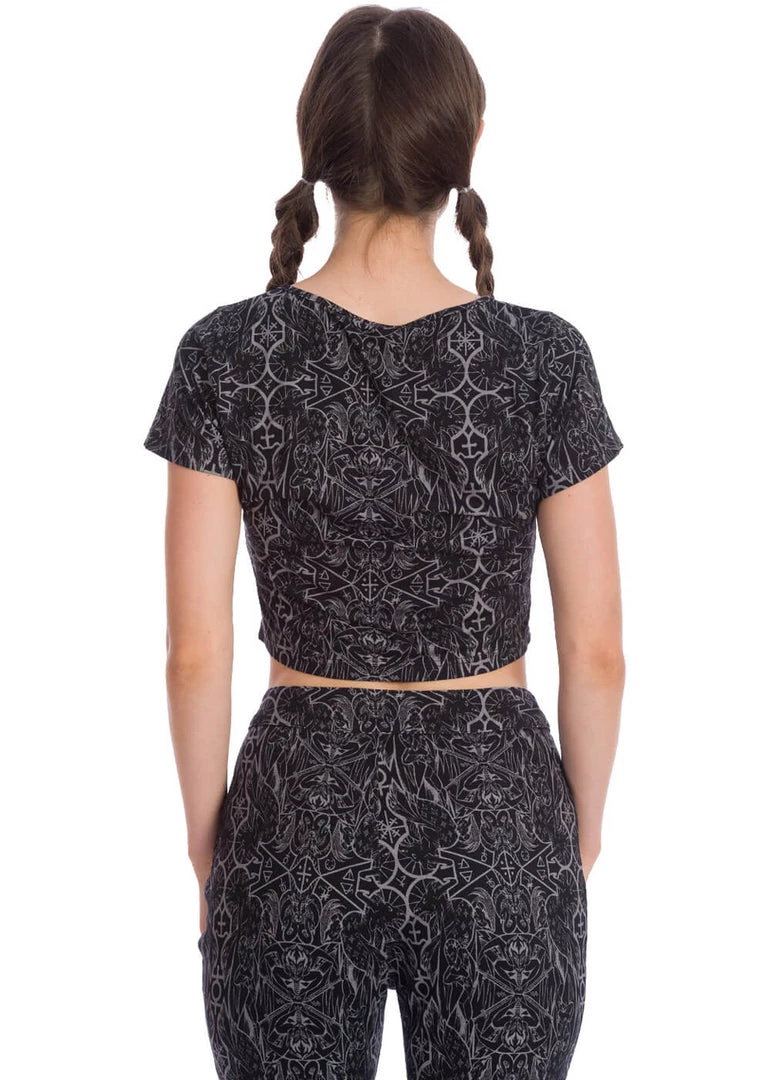 Banned Esoteric 70's Top Black New In