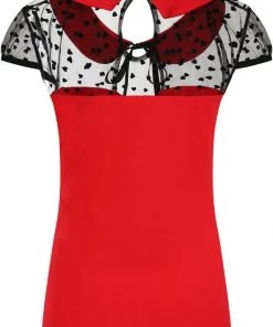 Banned Dark Heart Desire 50's Top Red New In