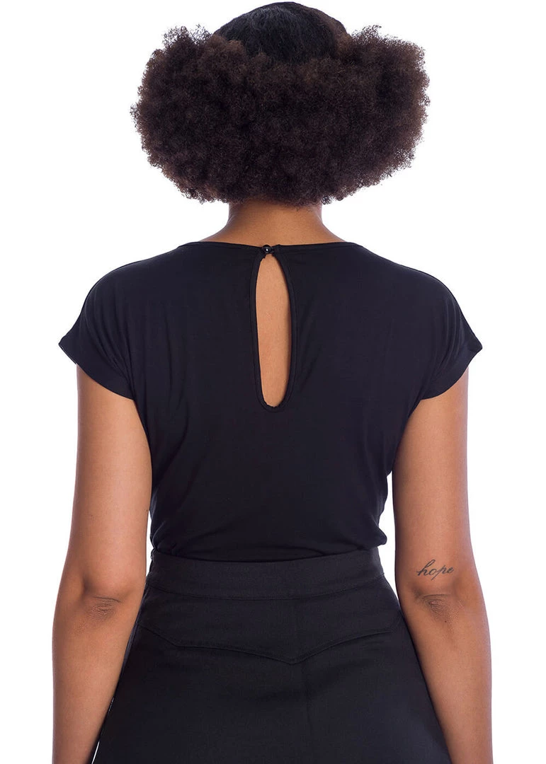 New In Banned Release The Spiders 50's Top Black