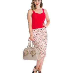 Banned Dora Strap 50's Top Red New In