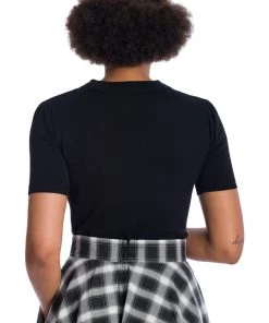 New In Banned Beth 40's Top Black