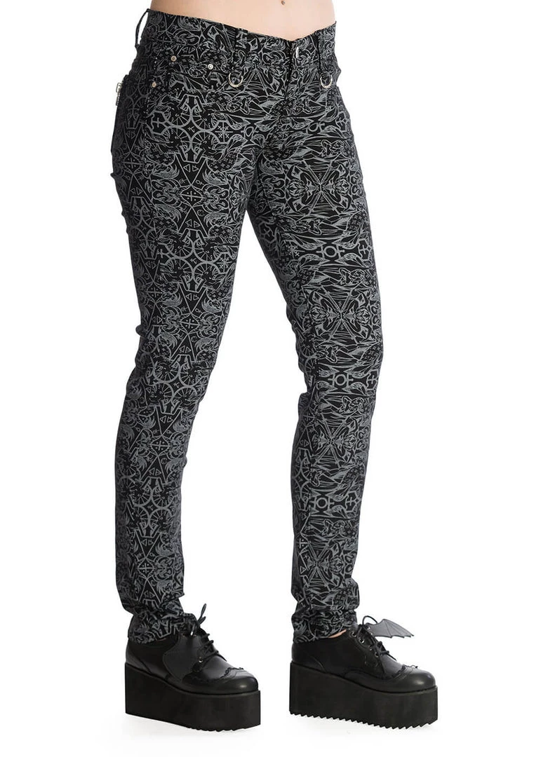 Banned Amira Occult 80's Trousers Black