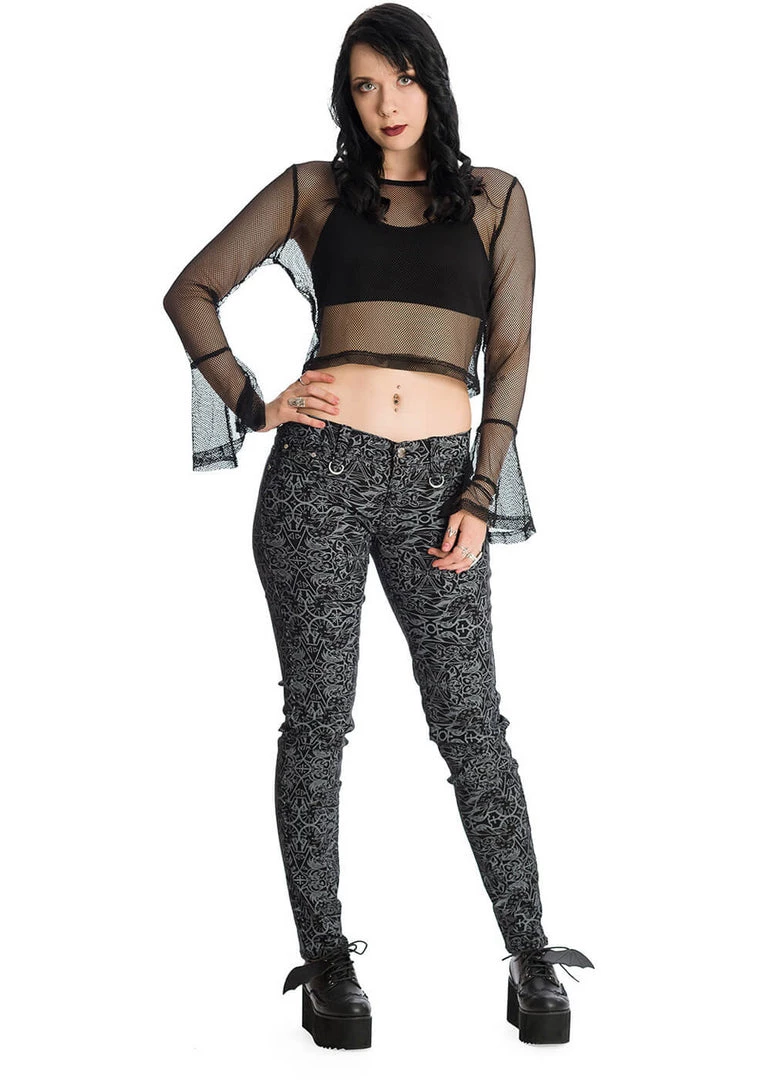 Banned Amira Occult 80's Trousers Black