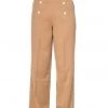 New In Banned Adventures Ahead 40's Trousers Tan Brown