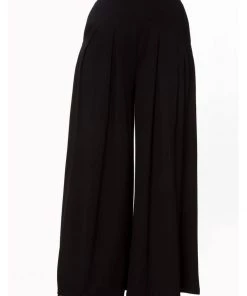 Banned Indiana 70's Palazzo Trousers Black