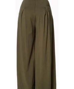 Banned Indiana 70's Palazzo Trousers Green New In