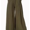Banned Indiana 70's Palazzo Trousers Green New In
