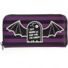 Banned Give You The Creeps Wallet Purple