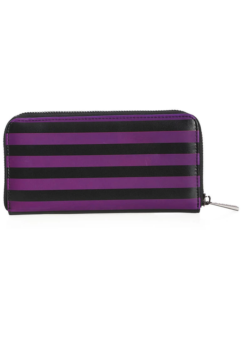 Banned Give You The Creeps Wallet Purple