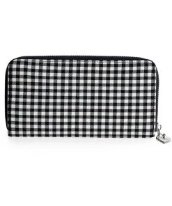 Banned Rockabilly Cherry 50's Wallet Black New In