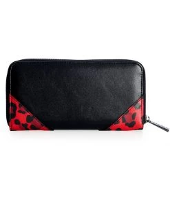 Banned Rockabilly Rose 50's Wallet Black