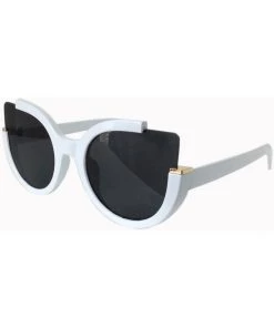 Banned Giovanna 60's Sunglasses White New In