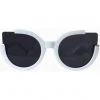 Banned Giovanna 60's Sunglasses White New In