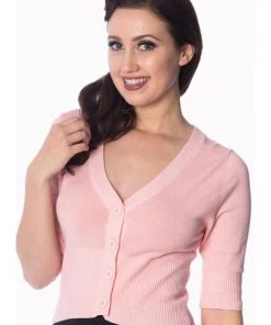 Banned Overload 50's Cardigan Rose