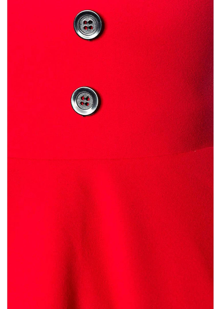 Belsira Paris 50's Swing Skir Red New In