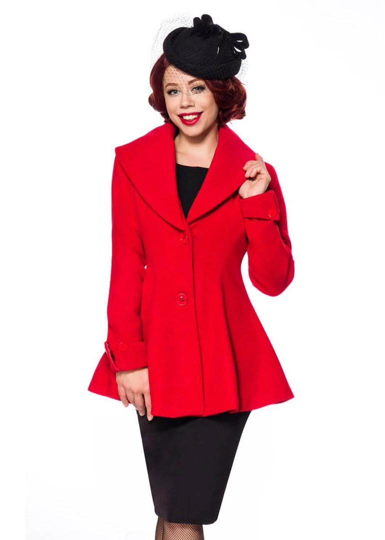 Belsira Vogue 50's Jacket Red New In