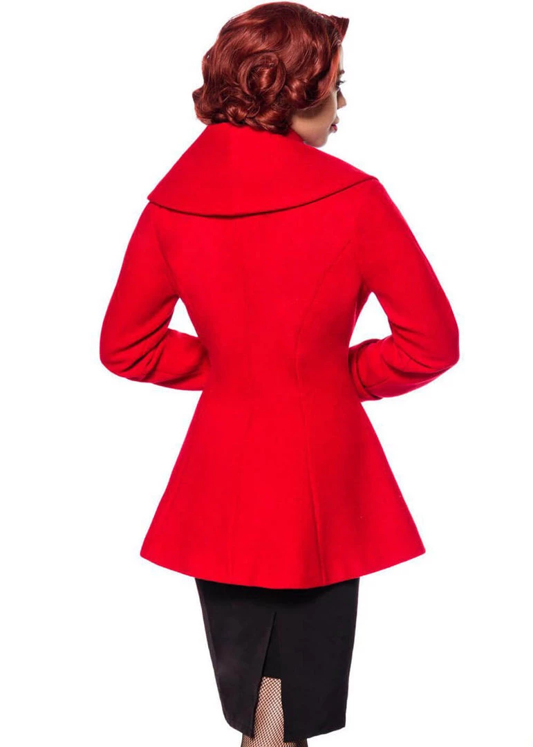 Belsira Vogue 50's Jacket Red New In
