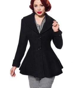 Belsira Vogue 50's Jacket Black