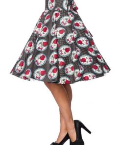Belsira Madame La Kitty 50's Swing Skirt