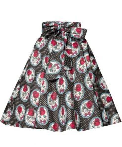 Belsira Madame La Kitty 50's Swing Skirt